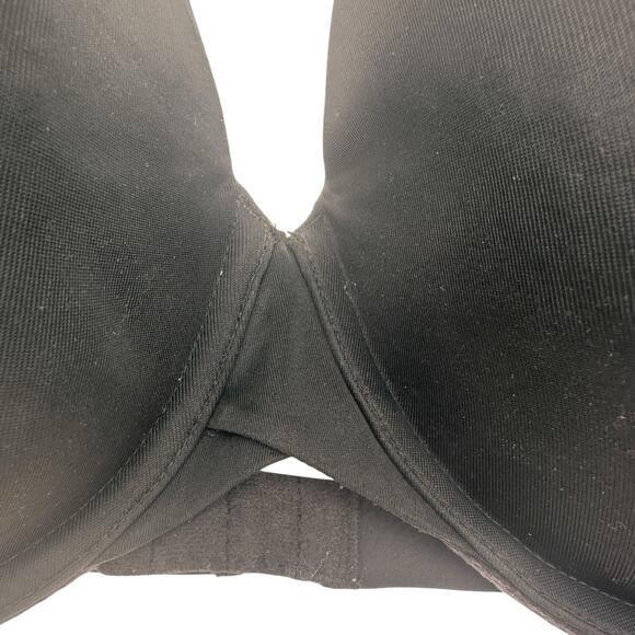 Cacique Black Nylon & Spandex Bra Size 44C - Picture 3 of 8